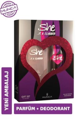 She Clubber EDT 50 ml Kadın Parfüm + Deodorant Set