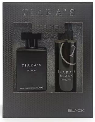 Tiaras Black Edt 90 + Body Mist 150 ml