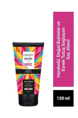 Urban Care Style Guide Elastic Curl Hareketli Doğal Bukleler Sağlayan Jöle-Esnek Tutuş-Vegan-150 ML