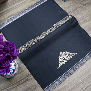  Hediyelik İnce Kabe Duvarı Seccade 70x117 cm - 250 gr