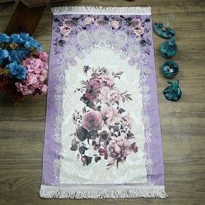 Lüks Hürrem Seccade Mor 70 x 117 cm