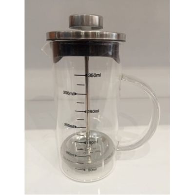  350 ml Cam French Press Kahve Demleme Makinesi