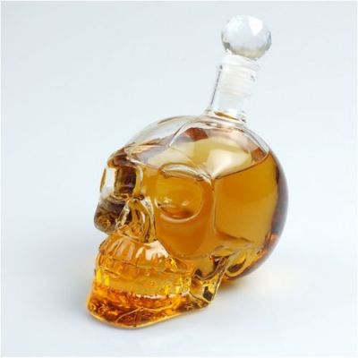  Crystal Head Kuru Kafa Cam Şişe