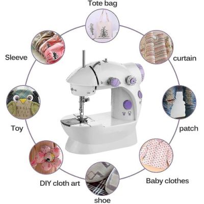  Mini Ev Dikiş Makinesi Pedallı Sewing Machine