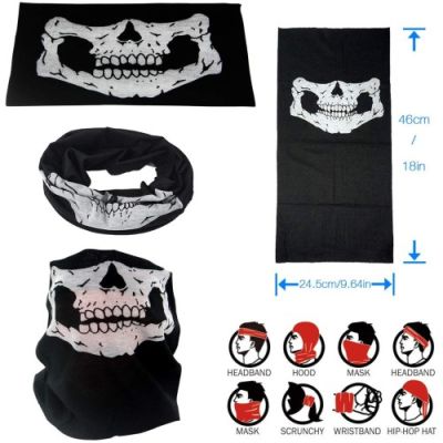  Motorcu Boyunluk Baf Buff Bandana 25x48 cm Model 7