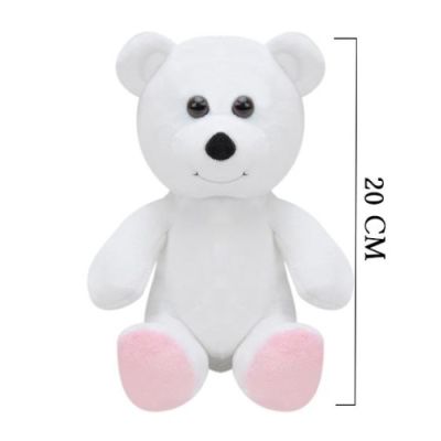  Peluş Ayı Oyuncak 15 cm Beyaz