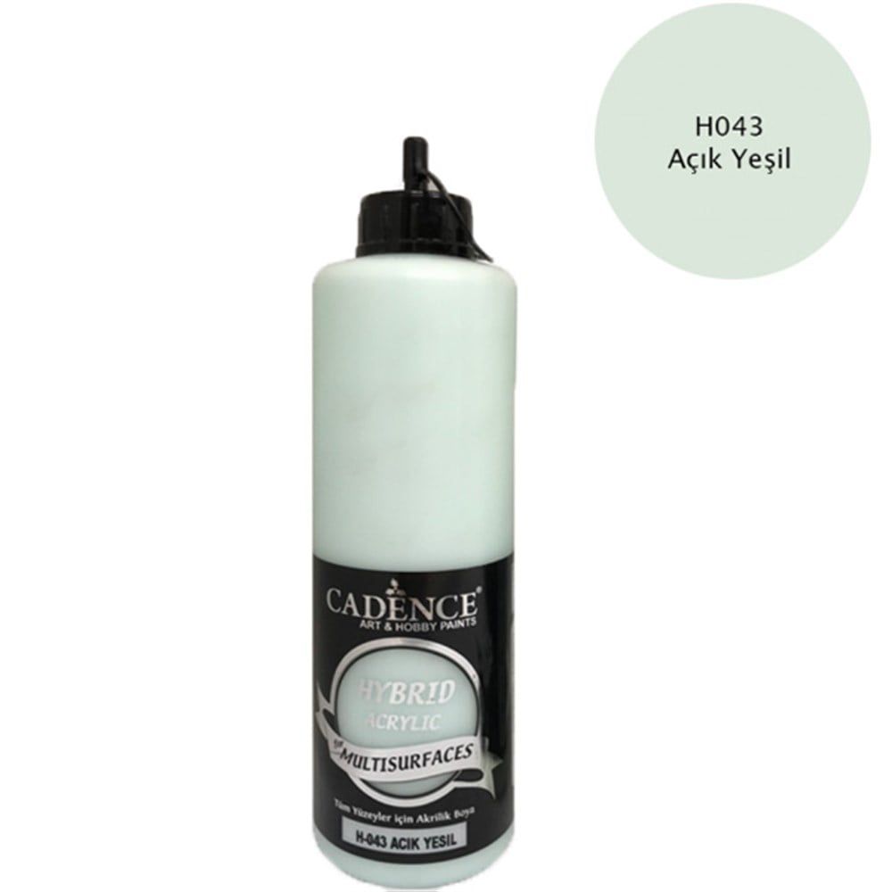 Cadence Akrilik Boya 500ml H-043 Açık Yeşil