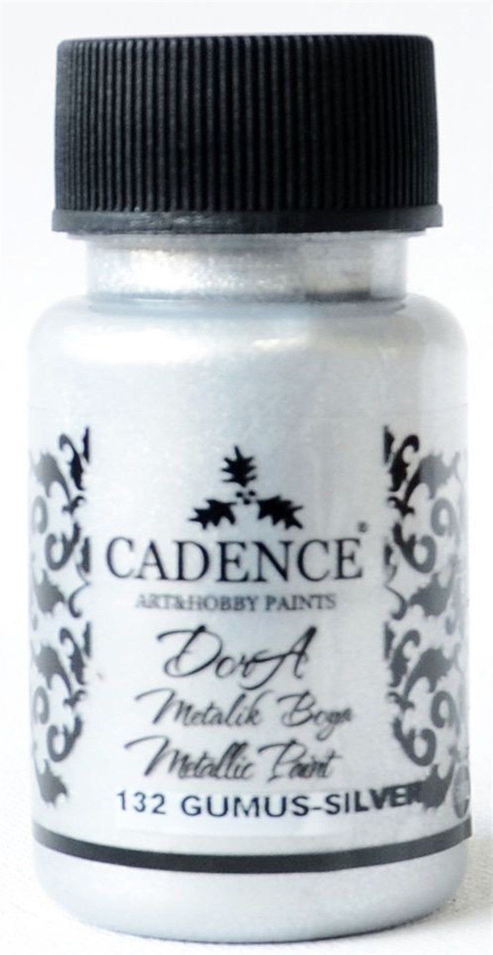  Cadence Dora Metalik Boya 50ml 132 Gümüş