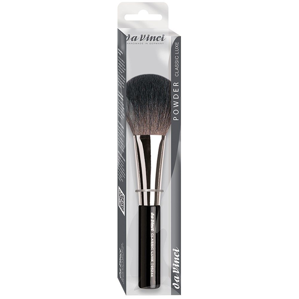 Da Vinci 95244 Seri Classic Luxe Powder Brush Oval Brown Mountain Goat Hair No:0