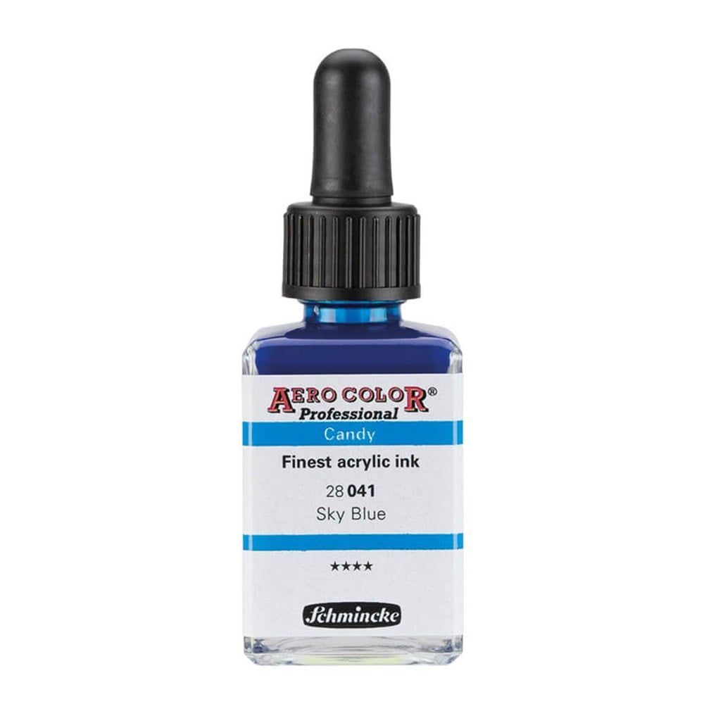  Schmincke Aero Color Akrilik Mürekkep 28 ml 041 Sky Blue