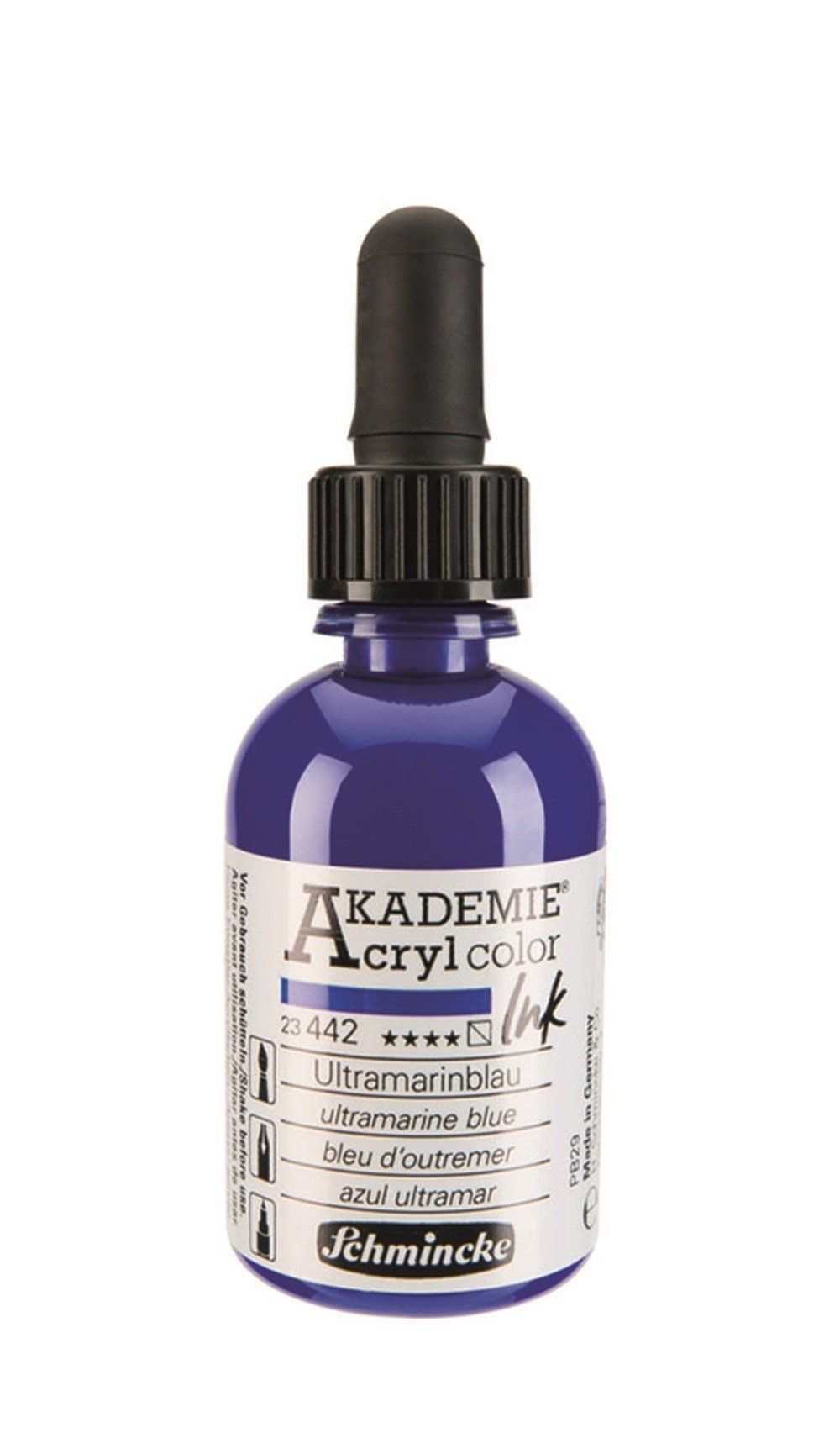  Schmincke Akademie Akrilik Mürekkep 50 ml 442 Ultramarine Blue