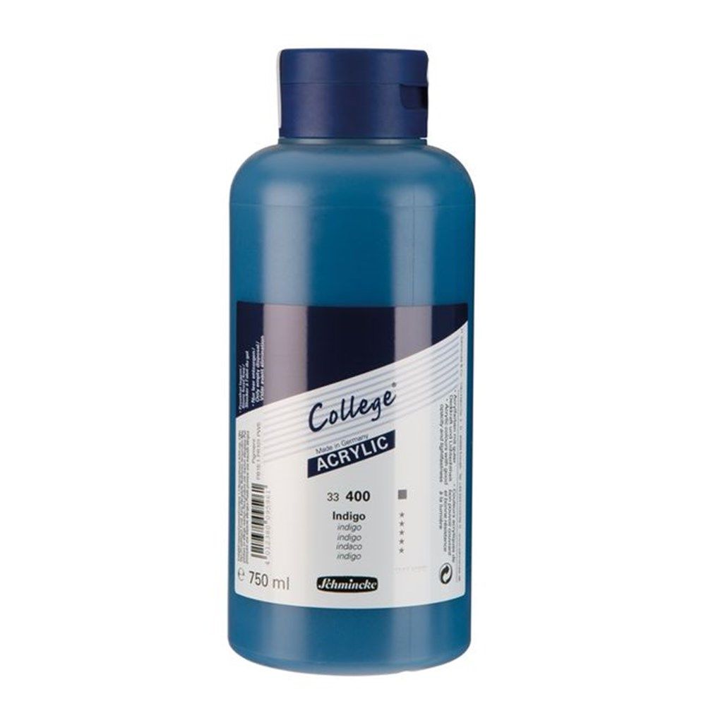 Schmincke College Acrylic Akrilik Boya 750 ml 400 Indigo