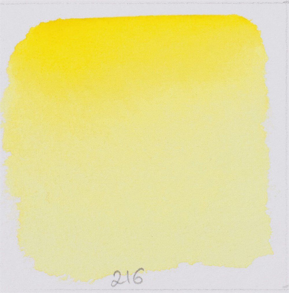  Schmincke Horadam Aquarell Artist Sulu Boya Pure Yellow 1/2 Tab.