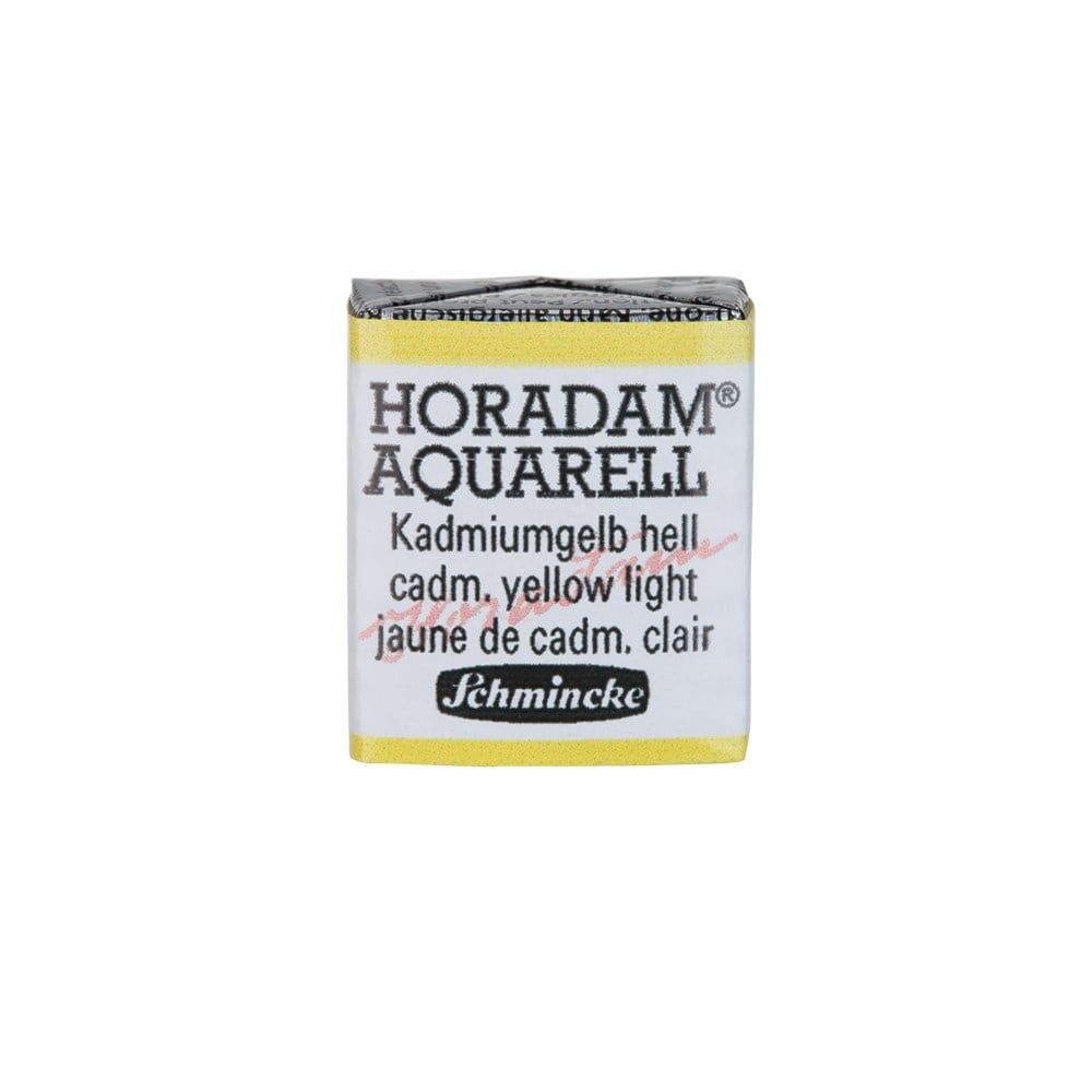 Schmincke Horadam Aquarell Artist Sulu Boya Yarım Tablet Seri 3 224 Cadmium Yellow Light