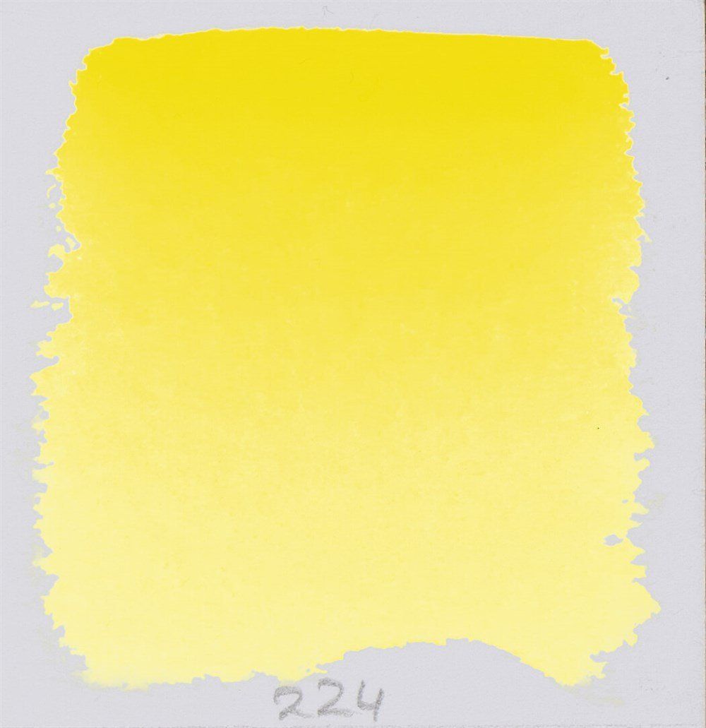  Schmincke Horadam Aquarell Artist Sulu Boya Yarım Tablet Seri 3 224 Cadmium Yellow Light