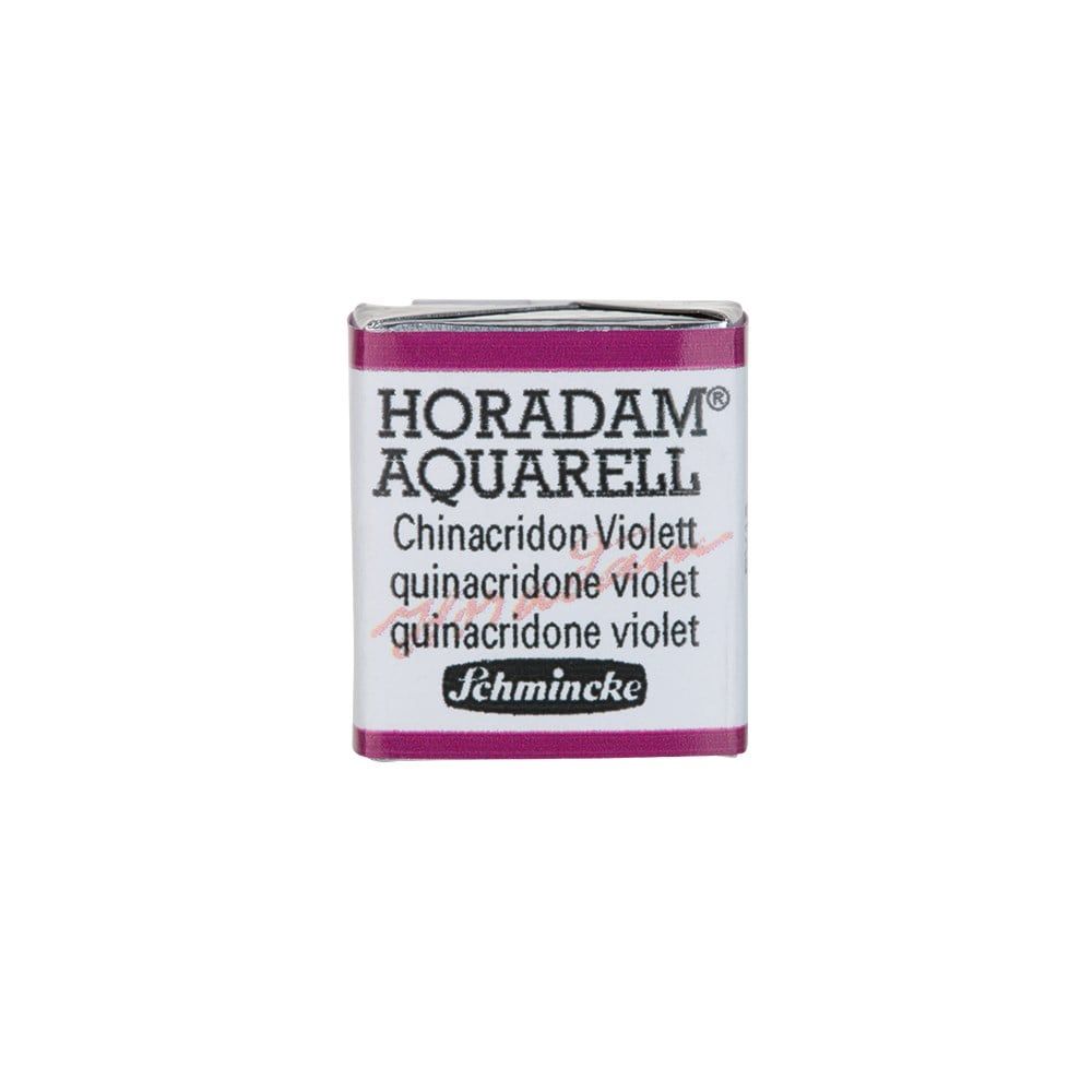 Schmincke Horadam Aquarell Artist Sulu Boya Quinacridone Violet 1/2 Tab.