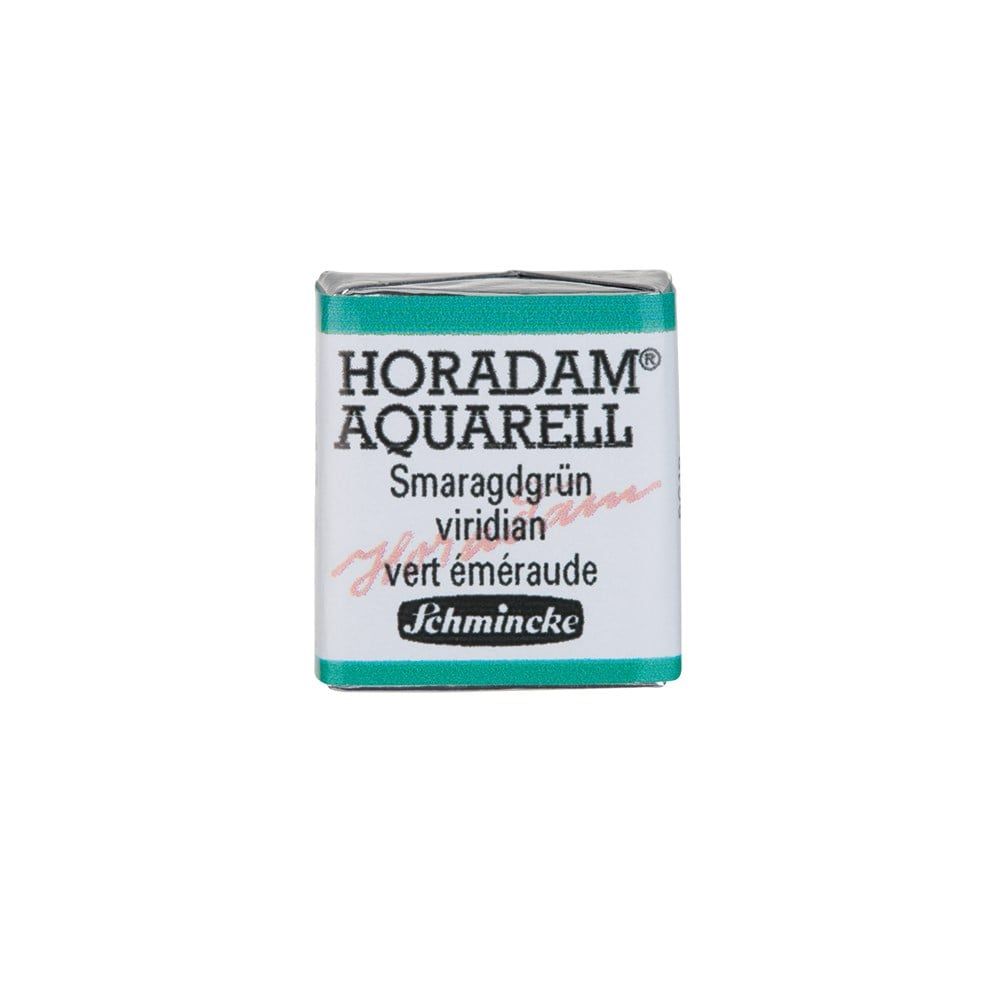 Schmincke Horadam Aquarell Artist Sulu Boya Viridian 1/2 Tab.