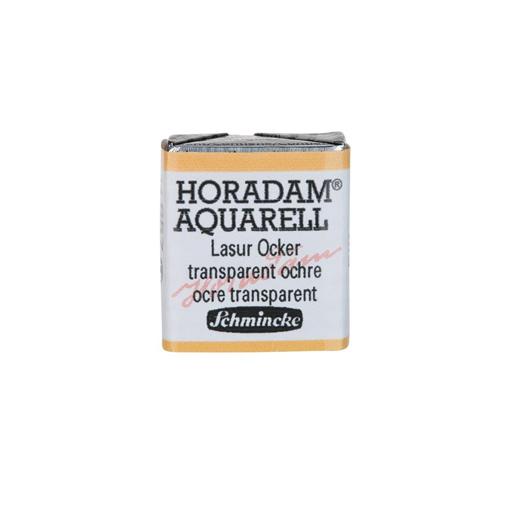 Schmincke Horadam Aquarell Artist Sulu Boya Transparent Ochre 1/2 Tab.