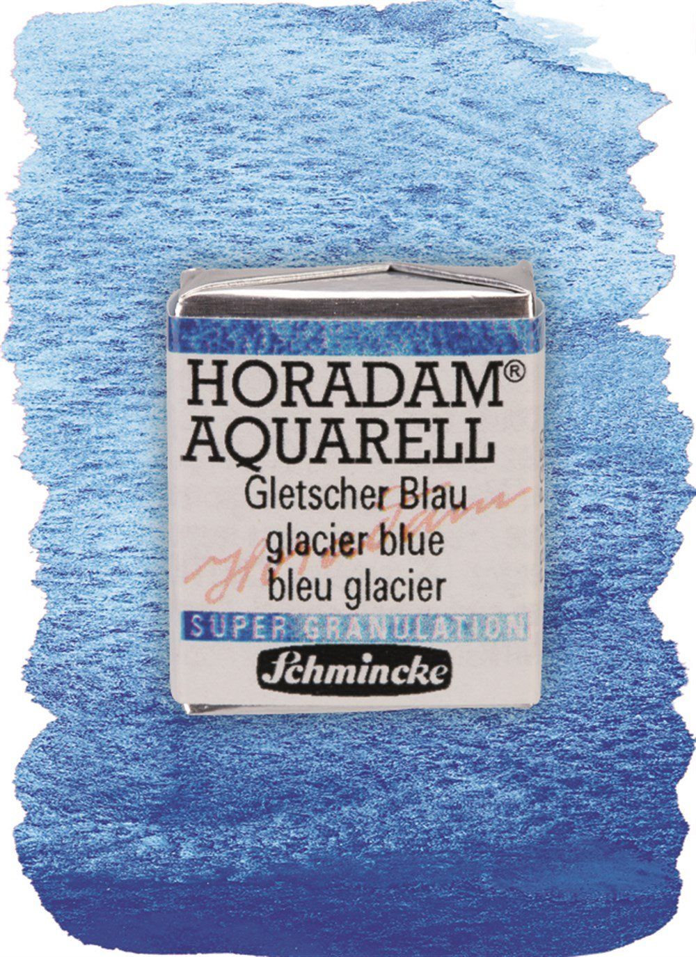 Schmincke Horadam Supergranulation Sulu Boya Glacier Blue 1/2 Tab.