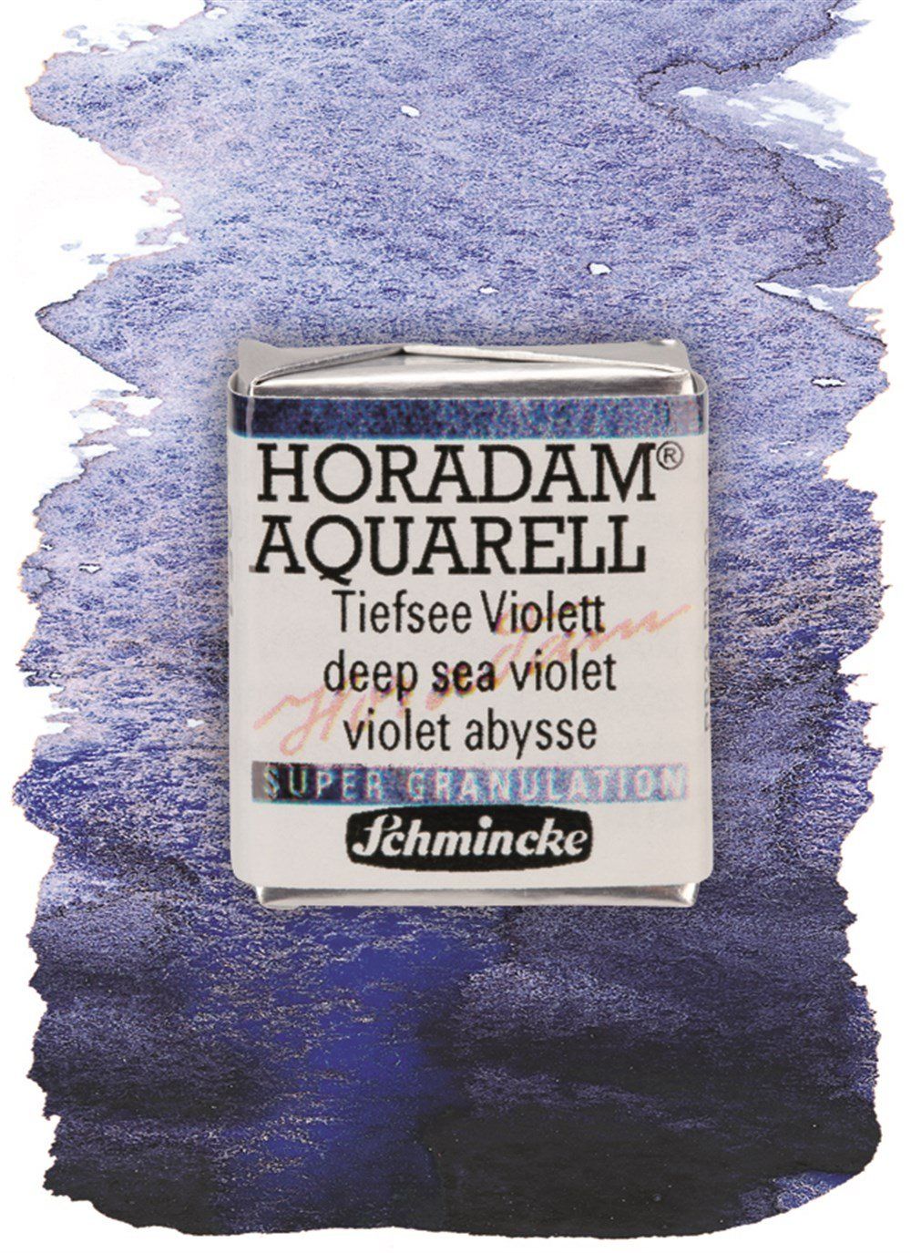 Schmincke Horadam Supergranulation Sulu Boya Deep Sea Violet 1/2 Tab.