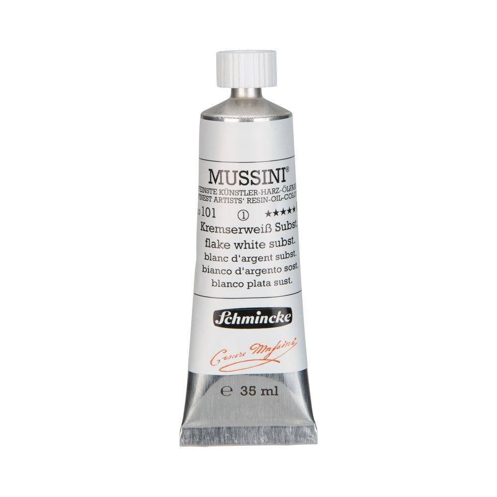 Schmincke Mussini Artist Yağlı Boya 35 ml Seri 1 101 Flake White Subst.