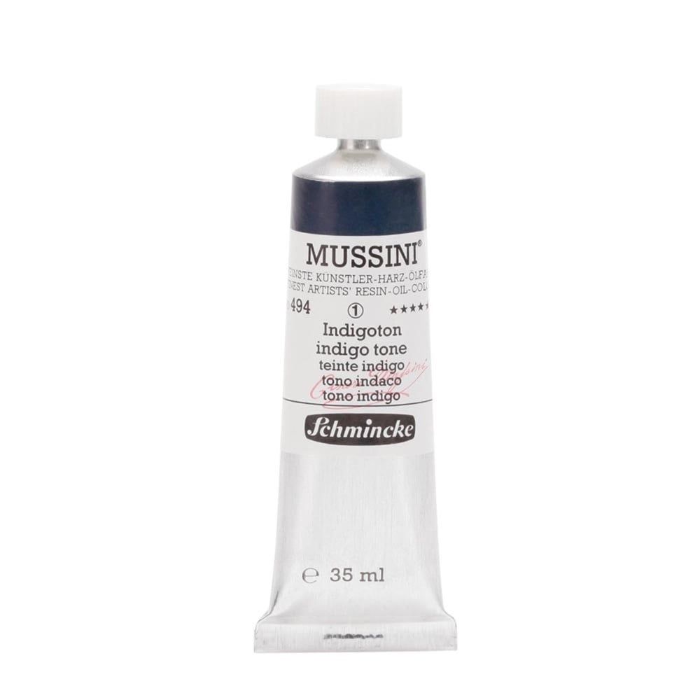  Schmincke Mussini Artist Yağlı Boya 35 ml Seri 1 494 Indigo Hue