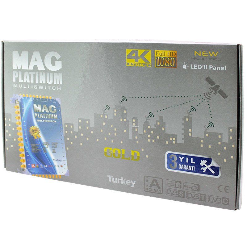  10*32 KASKATLI UYDU SANTRALİ MAG PLATINUM