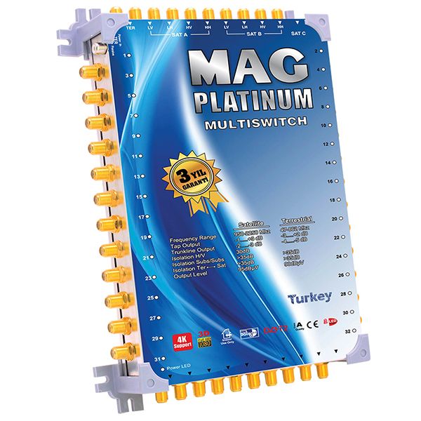  10*40 KASKATLI UYDU SANTRALİ MAG PLATINUM