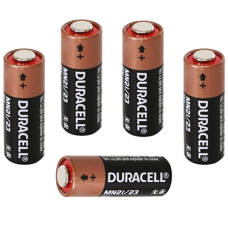  DURACELL LİTYUM MN21 PİL 5Lİ PAKET (ALARM PİLİ 23A)