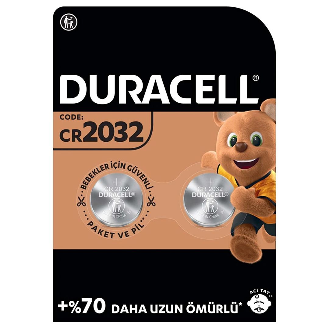  DURACELL CR2032 LİTYUM PİL 2Lİ PAKET FİYAT