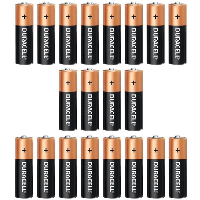  DURACELL LR6/MN1500 1.5V ALKALİN AA KALEM PİL 20Lİ KARTELA PAKET FİYAT (2Lİ YIRTMALI)