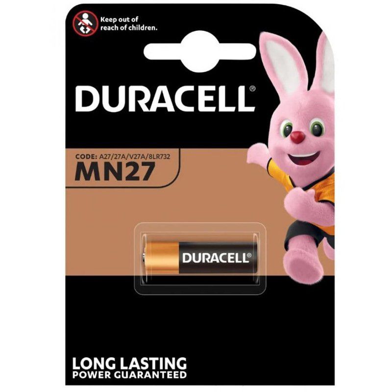  DURACELL MN27 PİL (27A PİL) TEKLİ PAKET