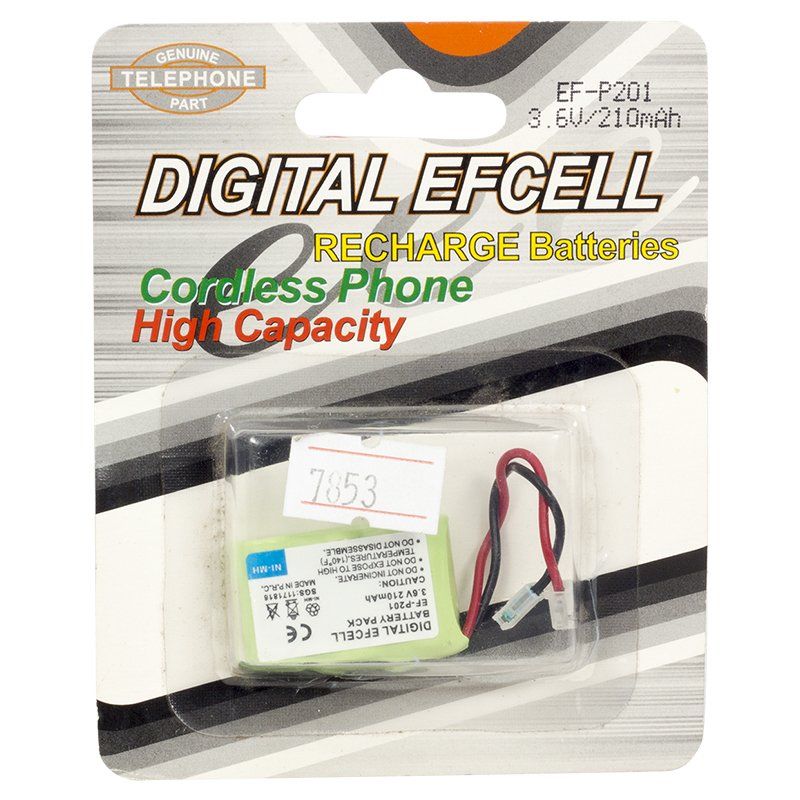  EFCELL EF-P201 3.6V / 210 MA PİL