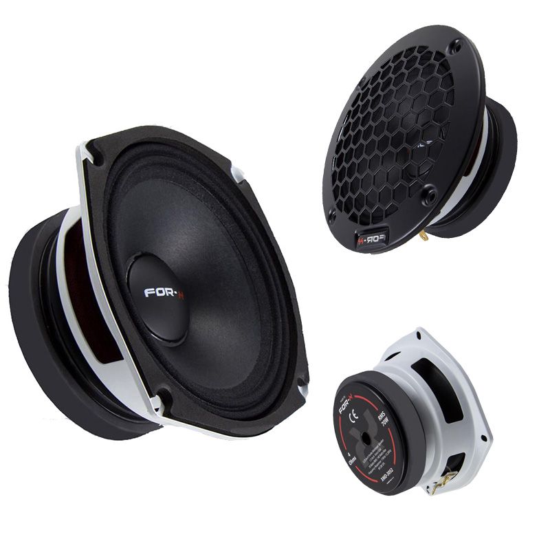  FOR-X XMD-3052 13 CM 180W 80W RMS BEYAZ MIDRANGE OTO HOPARLÖR