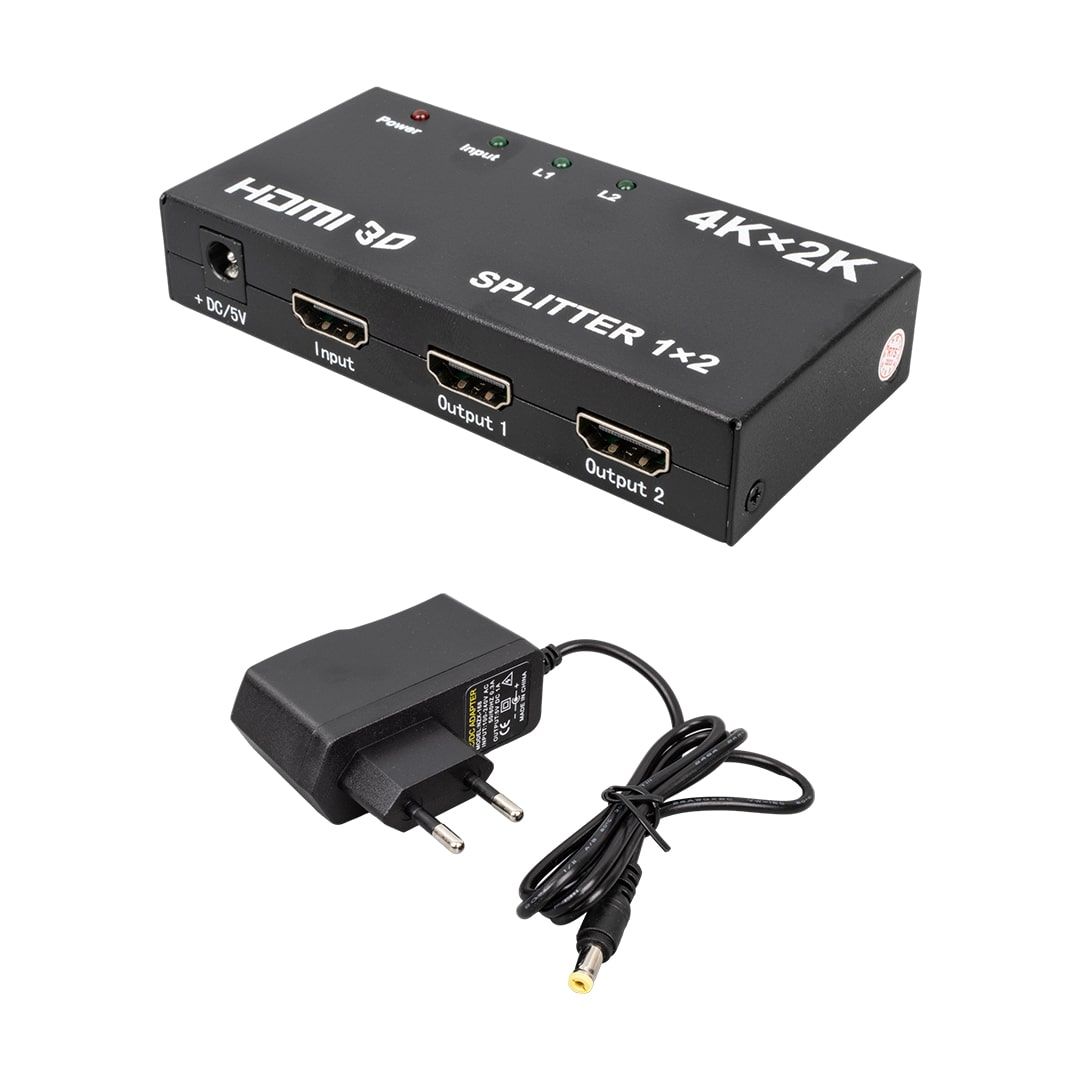  FULLY G-538F 2 PORT HDMI SPLITTER DAĞITICI