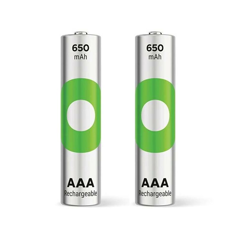  GP RECYKO 650 MAH R03 AAA ŞARJLI 2Lİ İNCE KALEM PİL GP65AAAHCE-2EB2 (GPRHCH63E000)