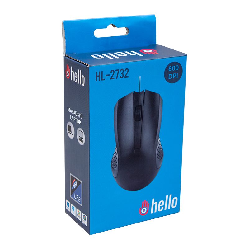  HELLO HL-2732 USB KABLOLU MOUSE