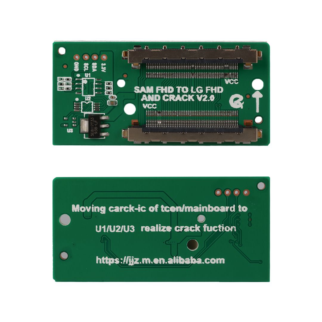  LCD PANEL FLEXİ REPAİR KART HD LVDS TO FPC SAM FHD TO LG FHD QK0812D