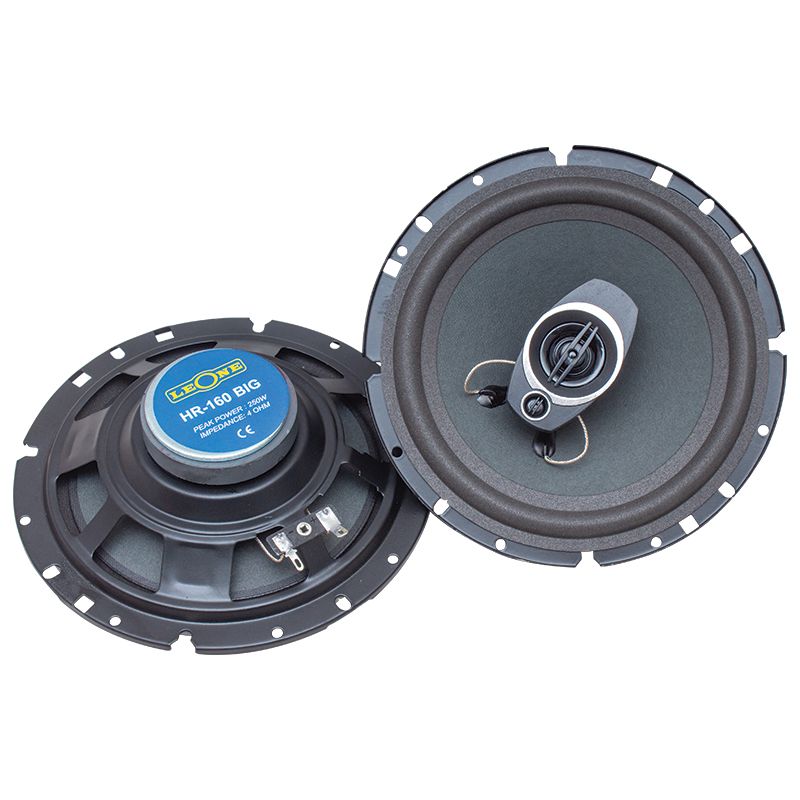  LEONE HR-160 BIG 250 WATT MAX 125 WATT RMS 3 YOLLU 2Lİ TAKIM KUTULU 16 CM(OTO HOP)