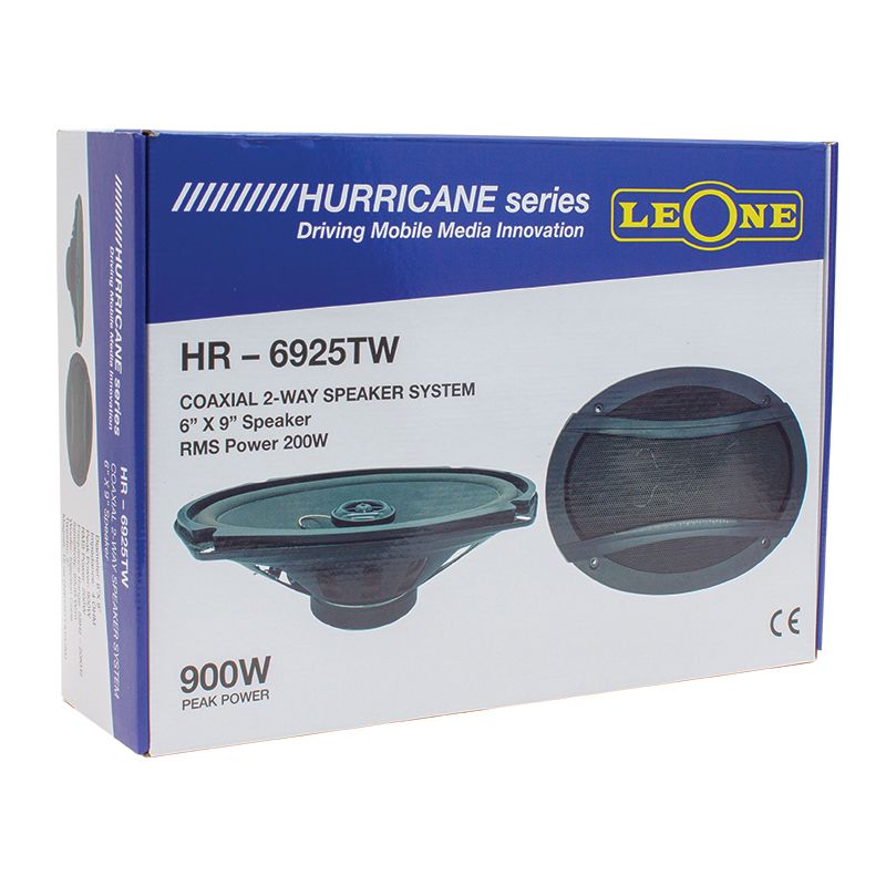  LEONE HR-6925TW 900 WATT 6 X 9 OVAL OTO HOPARLÖR KAPAKLI ÇİFTLİ TAKIM FİYAT