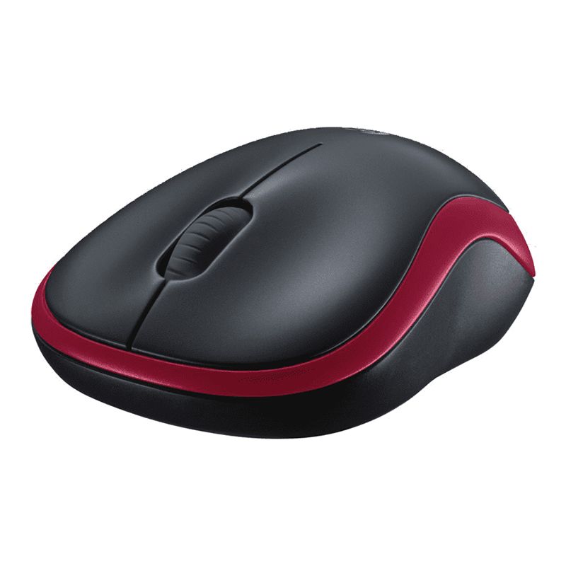  LOGITECH M185 KABLOSUZ KIRMIZI MOUSE