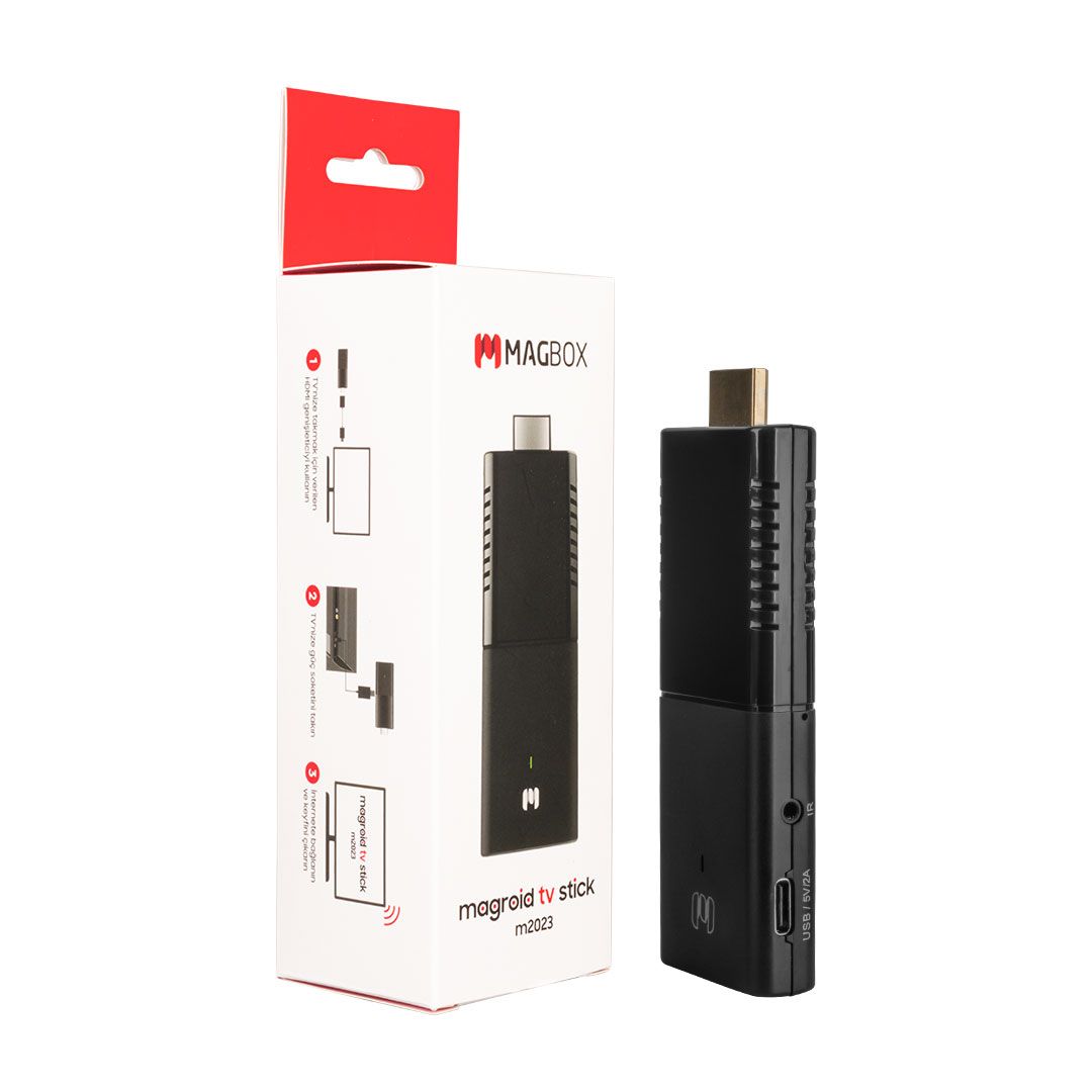  MAGBOX MAGROID TV STICK M2023 16 GB HDD 2 GB RAM 4K (ANDROID 10)