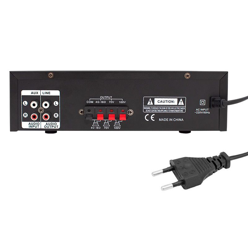  MAGICVOICE MV-510 50 WATT USB/SD/BLUETOOTH 2 MİK.,ECO LU+2SD 2061*2 Lİ,UK LI GİRİŞLİ HAT TRAFOLU ANFİ(UK YOK)