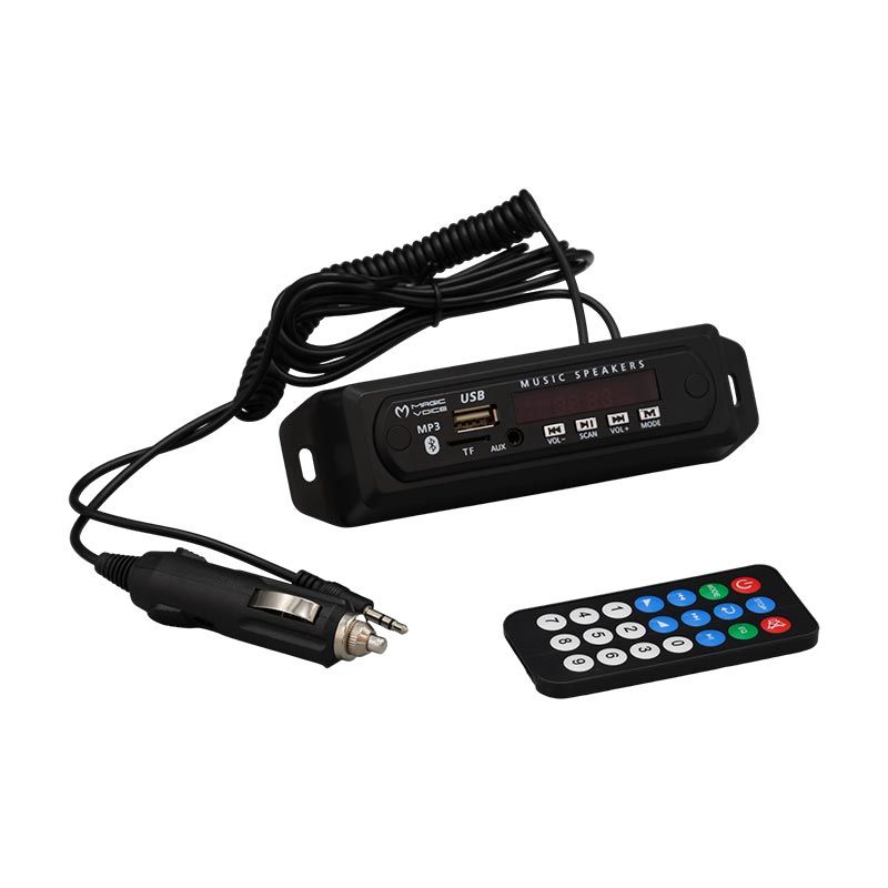 MAGICVOICE USB-400 BLUETOOTH/AUX USB/SD/MMC MİKROFONLU-KUMANDALI OTO TEYP ÇEVİRİCİ DİJİTAL PLAYER