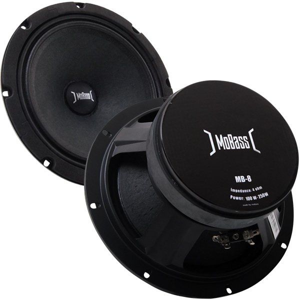  MOBASS MB-8 8 İNÇ 4 OHM 100W-250W 20 CM MIDRANGE