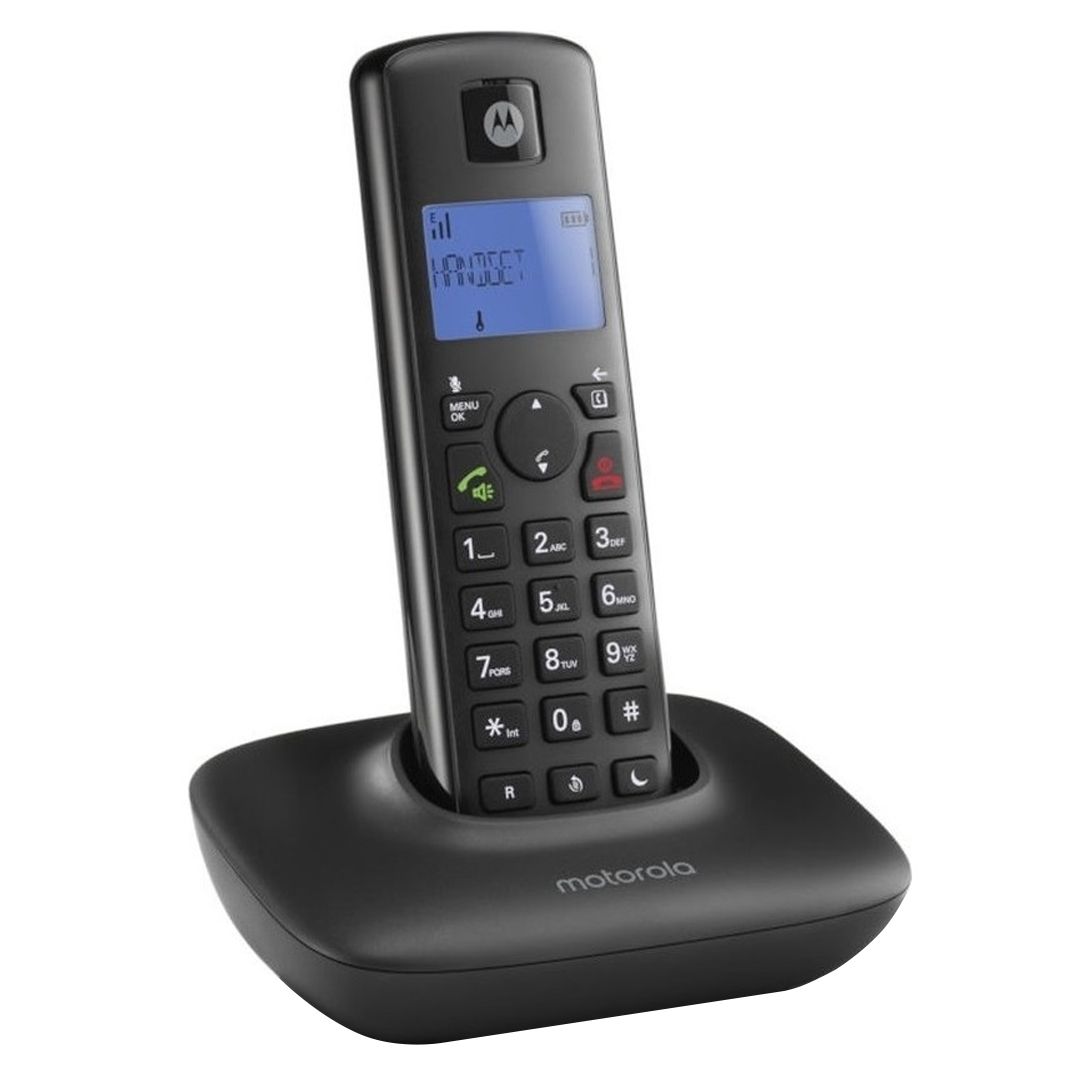 MOTOROLA T401 + SİYAH DECT TELSİZ TELEFON