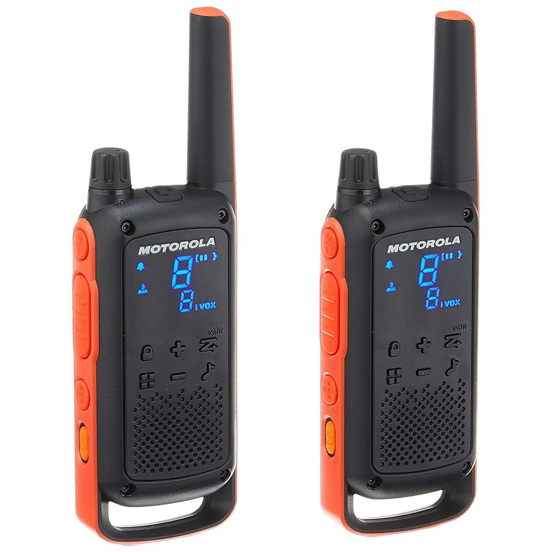 MOTOROLA TLKR-T82 SİYAH PMR EL TELSİZİ 2Lİ PAKET (10 KM)