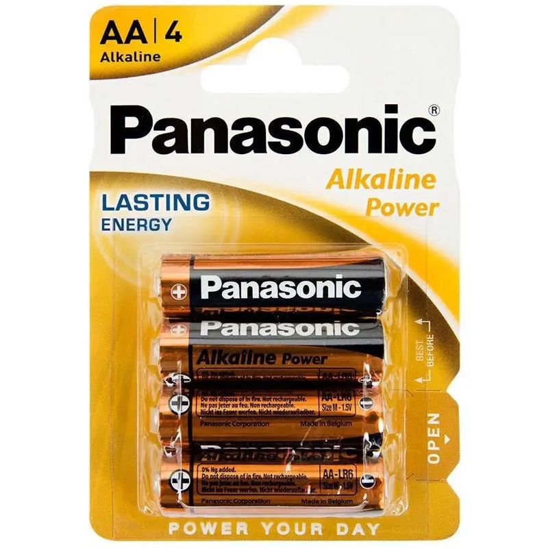 PANASONİC LR06 ALKALİN 1.5V POWER AA 4LÜ KALEM PİL