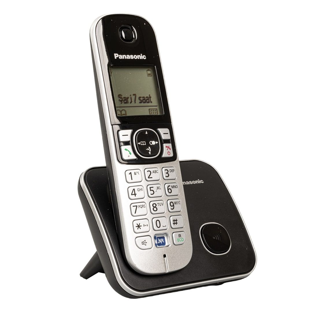  PANASONIC KX-TG6811 DECT SİYAH TELSİZ TELEFON