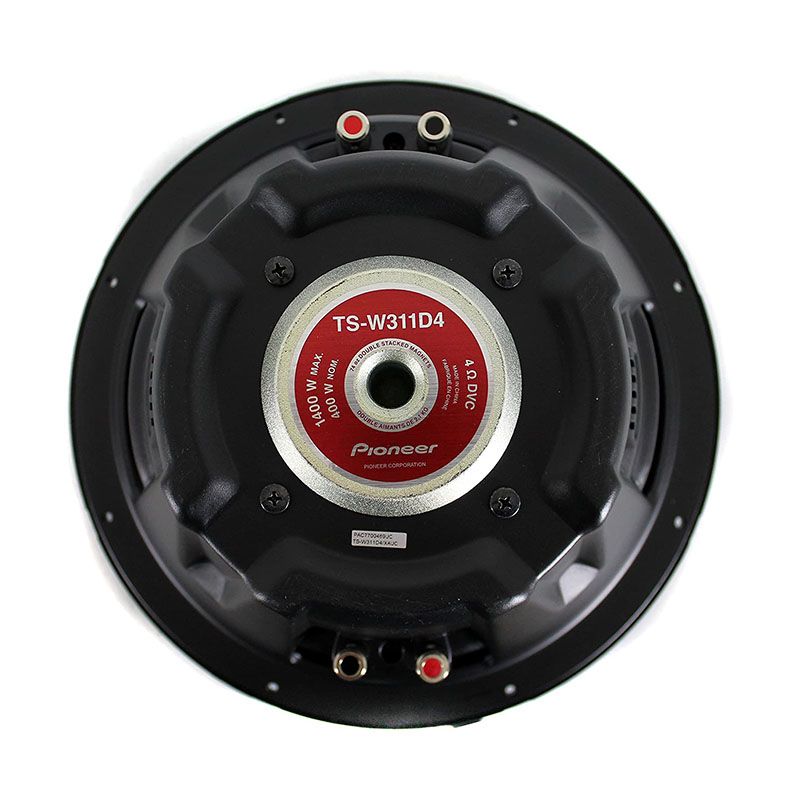  PIONEER TS-W312D4 30 CM 1600 WATT SUBWOOFER ÇİFT BOBİNLİ OTO HOPARLÖR